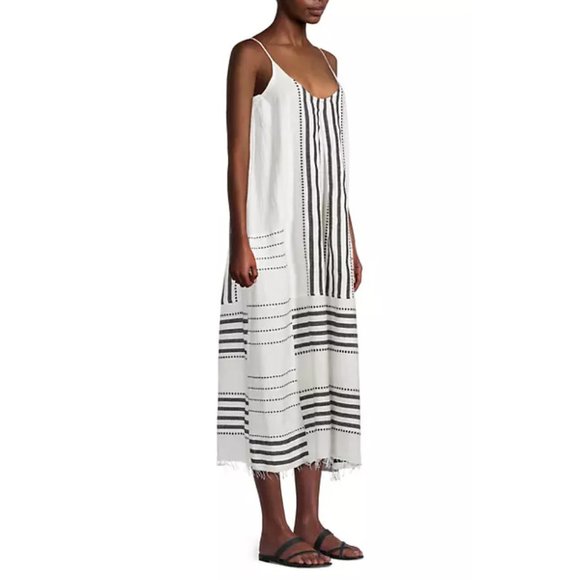 LEMLEM NIA Midi Slip Dress in Eshe Black - size Medium NWT - Picture 3 of 11